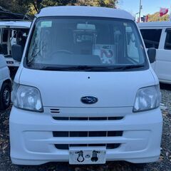 (ID4823)軽バン専門店在庫100台　軽貨物黒ナンバーリース個人・法人可能！　２３万円　スバル　サンバーバン　４WD　車検２年付　平成２６年式　諸経費込２７０,０００円の画像