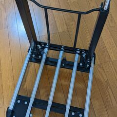 伸縮台車 アルミフレーム 荷重100kg 軽量 PP/TPE車輪の画像
