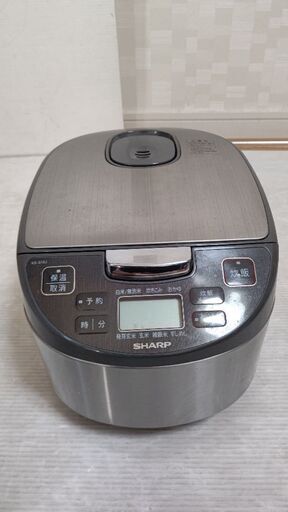 シャープ KS-S10J-S ジャー炊飯器（5.5合炊き） 2020年製