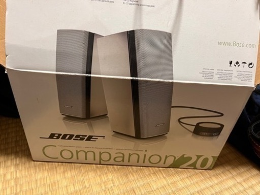 Bose Companion 20 multimedia speaker system PCスピーカー シルバー【国内正規品】 