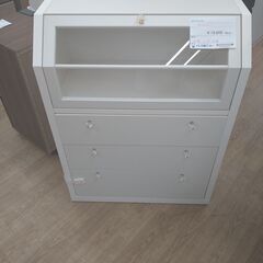 ★ジモティ割あり★ ピーカンパニー ガラスチェスト ホワイト H...