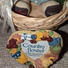 籠のくまさんインテリアの画像