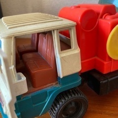 ISUZU トラック おもちゃ レトロ ミキサー車 の画像