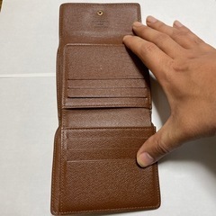 ルイヴィトン　Wホック財布の画像