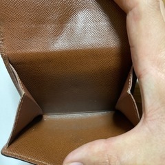 ルイヴィトン　Wホック財布の画像