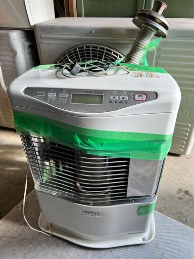 値下げしました★格安★サンポット 密閉式石油ストーブ FFR-381BL FF式石油暖房機 SUNPOTタンク別置き 【通電・燃焼確認済】(NF230111)Zi-962 〇