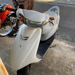 原付  50ccバイク ZR 白 ジャンク品  引取り相手決まりましたの画像