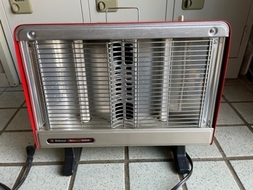 昭和レトロ　電気ストーブ　ナショナルファンヒーター　FE-800A