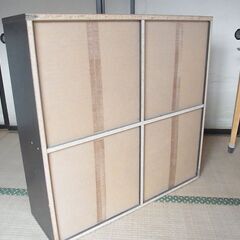 スライド式　本棚　文庫　コミック　収納　の画像