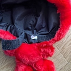 USJ購入　エルモ　クッキーモンスター　かぶり物の画像