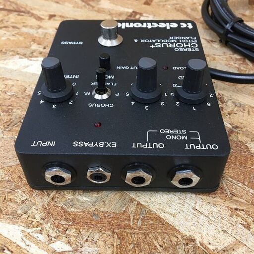 Wa357  エフェクター  ｔｃ．ｅｌｅｃｔｒｏｎｉｃ  ＳＣＦ ＳＴＥＲＥＯ ＣＨＯＲＵＳ