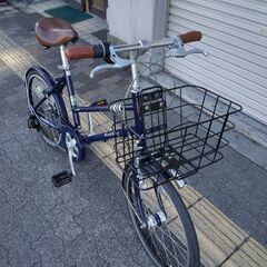 [BRIDGESTONE] MarkRosa mini(マークローザ ミニ)20吋 ミニベロ アルミ/7speed/点灯虫/ノーブルネイビーの画像