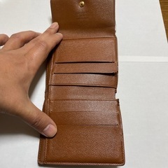 ルイヴィトン　wホック財布の画像