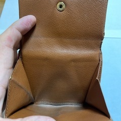 ルイヴィトン　wホック財布の画像