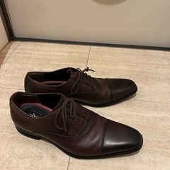 マドラス MDL ダークブラウン革靴の画像