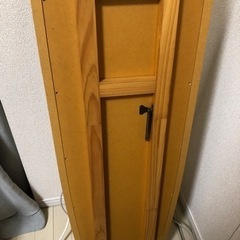 スタンドミラー(赤) お譲りいたしますの画像
