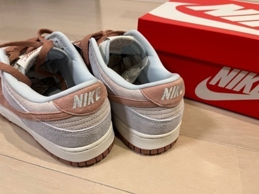 NIKEダンクロー　フォッシルローズ　28センチ