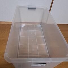 衣装ケース 蓋なし  あげますの画像