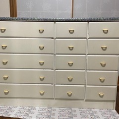 【取引先決まりました】木製タンス
