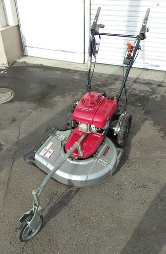 北海道 千歳市/恵庭市 メンテナンス済! 訳アリ ホンダ/HONDA 草刈機 UM2460(JB) ブレーキ付 自走式 歩行型 農機具 動作品