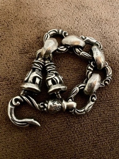 LeonardKamhoutシルバー925スワンベルチェーン