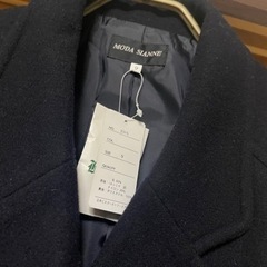 新品　カシミア混　冬コートの画像