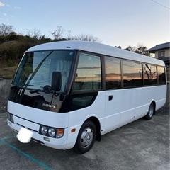 値段更新！【車検あり！24年7月まで】三菱ローザキャンピングカー/バスコン/キャンピングカー初心者に/車/安い！綺麗！トヨタコースター対抗馬の画像