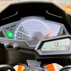 カワサキ ニンジャ250 訳あり特価車 2016年モデル 走行25,000km USBポート、マルチホルダーバー付 kawasaki ninja250 EX250Lの画像