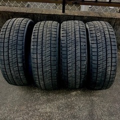 スイフトスポーツで使用195/45R/17スタッドレスタイヤの画像