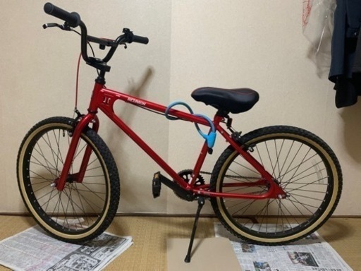 レユニオン インスティンクト 24-J 24インチ シングルスピード スチールフレーム BMX 自転車