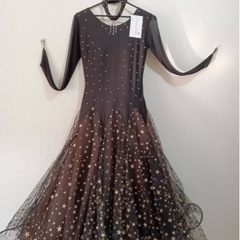 新品　未使用　社交ダンス　ロングドレス　Sサイズ