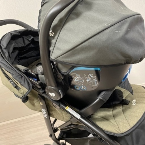 【商談中】1/31値下げ済(最終価格)☆説明書有りjoie  jemm☆トラベルシステム一式☆ISOFIX☆ベビーカー☆