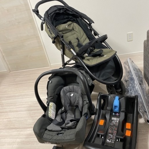 【商談中】1/31値下げ済(最終価格)☆説明書有りjoie  jemm☆トラベルシステム一式☆ISOFIX☆ベビーカー☆