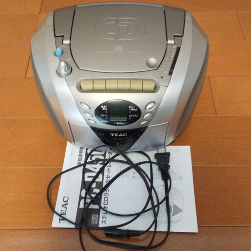 TEAC PC-D450 ステレオCDラジオカセットレコーダー ティアック