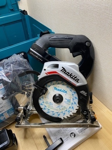 中古 マキタ　HS474D 18V 125mm マルノコ　黒　セット
