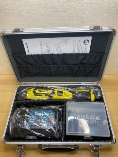 中古 マキタ TD022D  充電式 ペンインパクトドライバー　イエロー　フルセット