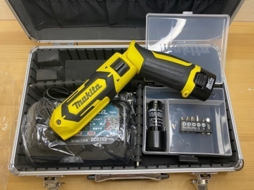 中古 マキタ TD022D  充電式 ペンインパクトドライバー　イエロー　フルセット
