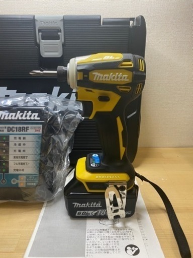 マキタ　TD172 18V インパクトドライバ　イエロー　セット