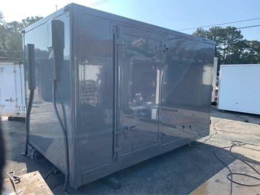 No.707 保冷バン 2ｔ 車  アルミ 箱 バイク 倉庫 トラック コンテナ 米 保管庫 物置 DIY