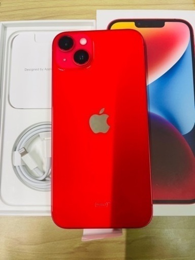 未使用 iPhone14 plus 256GB (product)RED  MQ4P3J/A A2885 2023/01/11