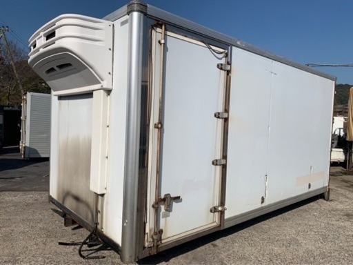 No.713 保冷バン 3ｔ 車  アルミ 箱 バイク 倉庫 トラック コンテナ 米 保管庫 物置 DIY