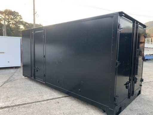No.708 保冷バン 3ｔ 車 アルミ 箱 バイク 倉庫 トラック コンテナ 米 保管庫 物置 DIY