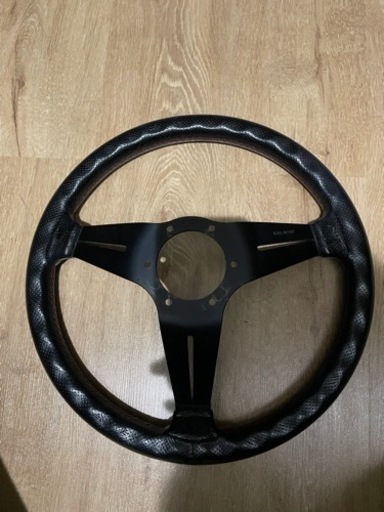 ナルディ 35π 正規品 ブラックスポーク ハンドル ステアリング