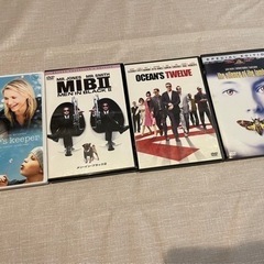 【取引完了】洋画DVD4点セット（字幕・吹き替えアリ）