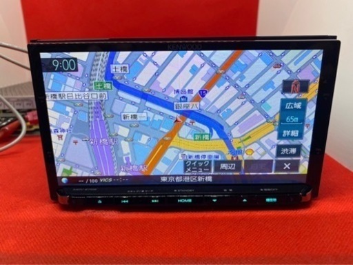 KENWOOD 最高峰　MDV-Z702 ハイレゾ　新品パーツ＋新品バックカメラ