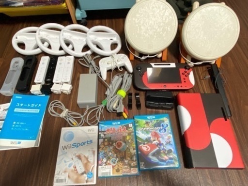 【週末限定値下】Wii U 本体　カセット　その他セット