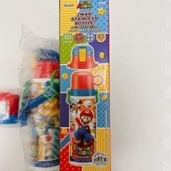 ステンレスボトル　2WAY  マリオ　スケーター　新品