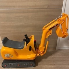 [取引中]ユンボ　おもちゃ　クレーン車