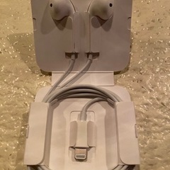 iPhone Apple純正 イヤホンライトニング　おまけ付きの画像