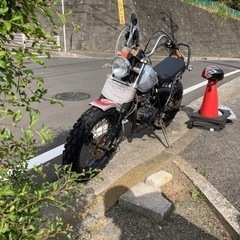 【横浜】tw200 ロンスイスカチューンカスタム 自賠責1年 の画像
